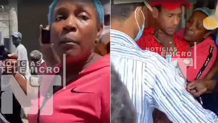 Mujer entrega a su hijo a la Policía tras ser uno de los presos que se escapó del cuartel de Haina