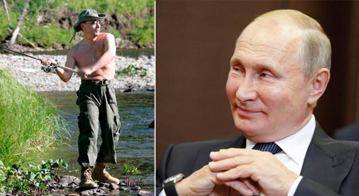 Vladimir Putin fue elegido el hombre más sexy de Rusia