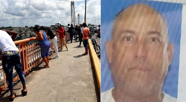Hombre se lanzó del puente de la 17 por miedo a perder su trabajo en el Estado