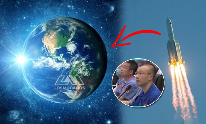 Cohete chino fuera de control podrían impactar en la Tierra este fin de semana