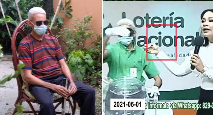 El ciego del fraude de la loteria Nacional habla en una entrevista con Nuria Piera - Periódico