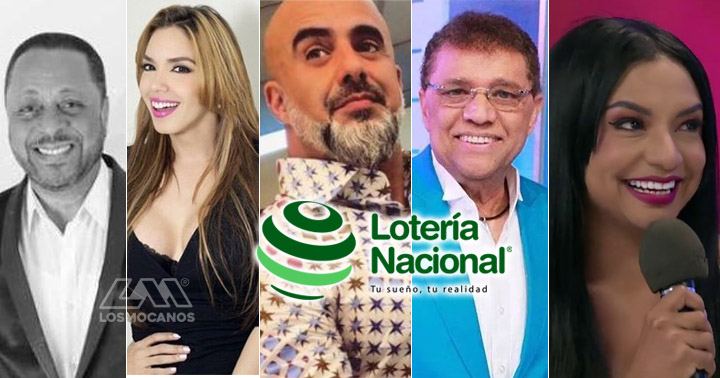 Estos son los nuevos presentadores de la Lotería Nacional