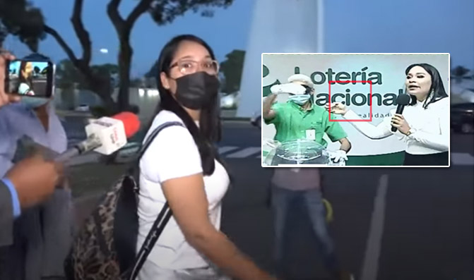 Interrogan presentadora de la Lotería Nacional por fraude