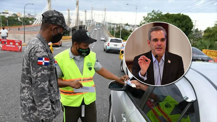 Abinader dispone toque de queda se mantiene hasta el 7 de julio