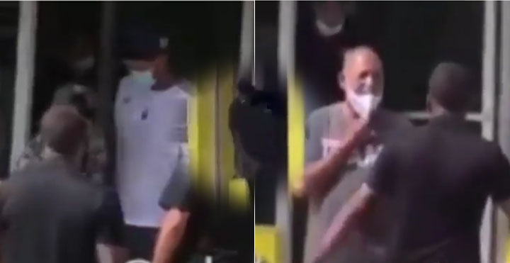 Seguridad de Caribe Express le propina un cartuchazo a un ciudadano