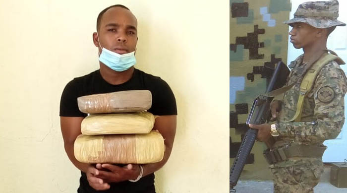 Apresan sargento del Ejército transportaba paquetes de droga