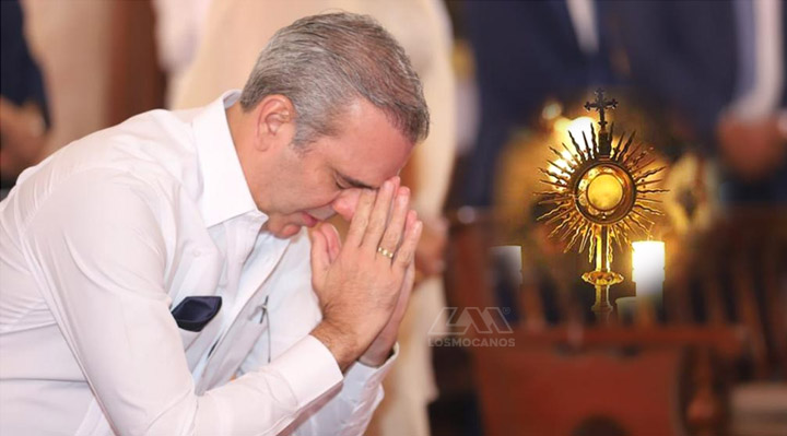 Abinader le pido a Dios en el día de Corpus Christi 'para seguir buscando el camino que RD necesita'