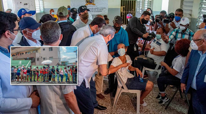 RD asiste masivamente a jornada especial de vacunación de COVID-19; Abinader a vacunarse