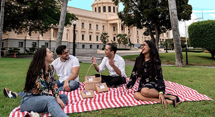Gobierno abre jardines del Palacio para picnic este domingo