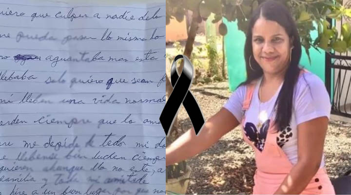 La Carta de Sugeidis del Carmen; joven que término con su vida