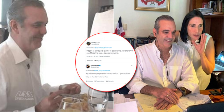 Se hace viral repuesta sobre la cena del presidente Abinader