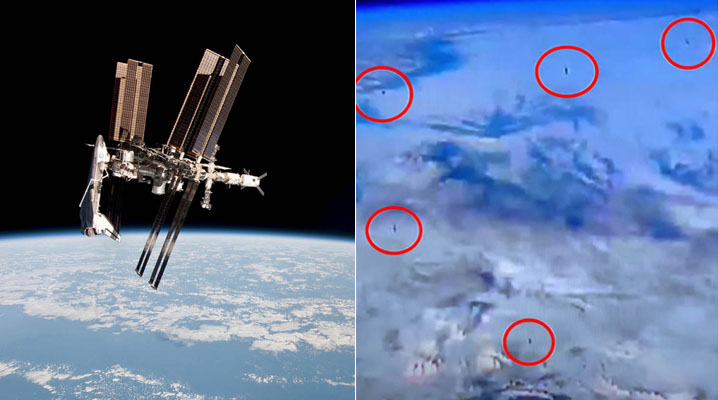 Observan una “flota de 10 ovnis" en transmisión en vivo de la NASA