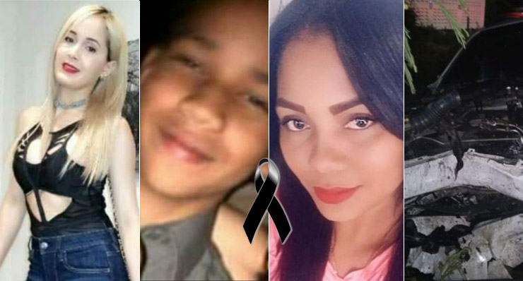 Tres jóvenes pierden la vida en un accidente en la autopista Duarte