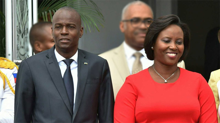 Martine Moïse rechaza dinero público para funeral de Jovenel