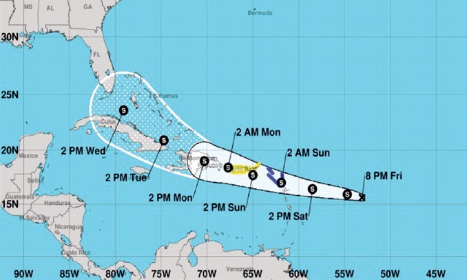 El país en amenaza de intensas lluvias por depresión tropical #7