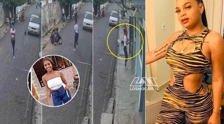 Captado momento que La Berrocal ultima adolescente en Moca