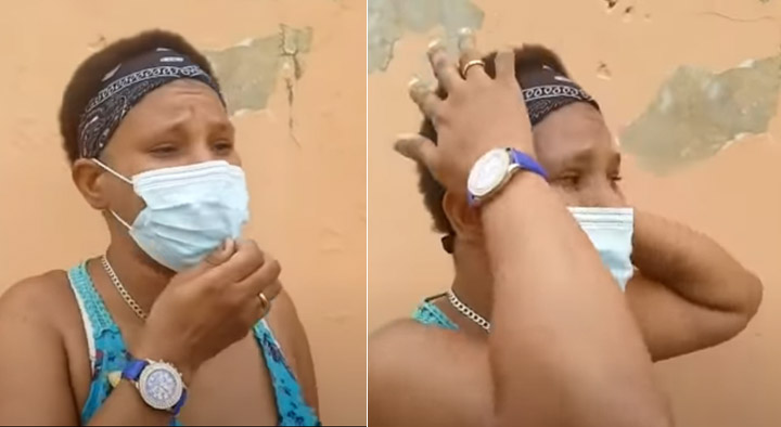 Madre pide dejen preso a su hijo en La Vega