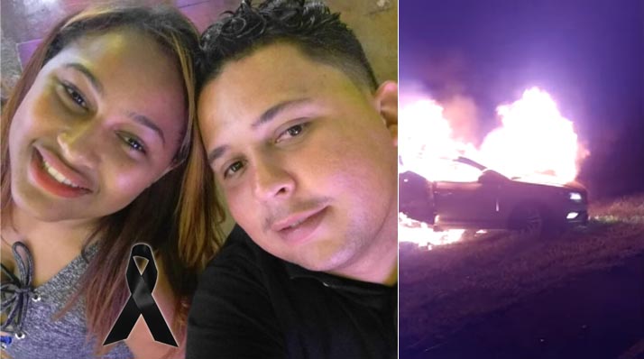 Identifican familia que murió calcinada en accidente en la autopista del Coral