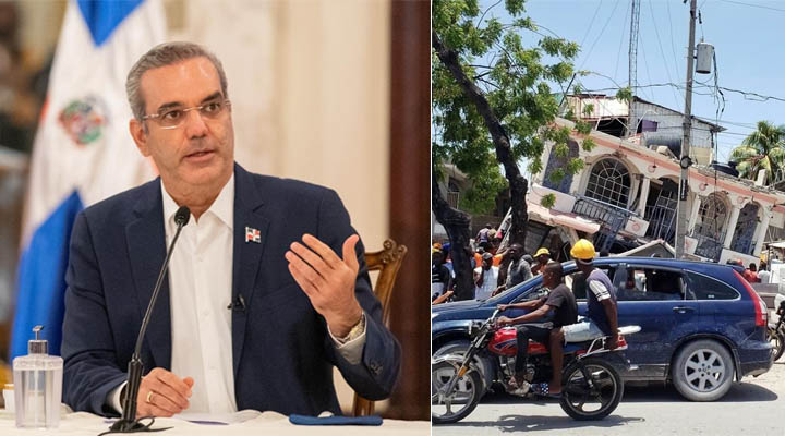Presidente Abinader expresa consternación por terremoto en Haití y ordena ofrecer ayuda
