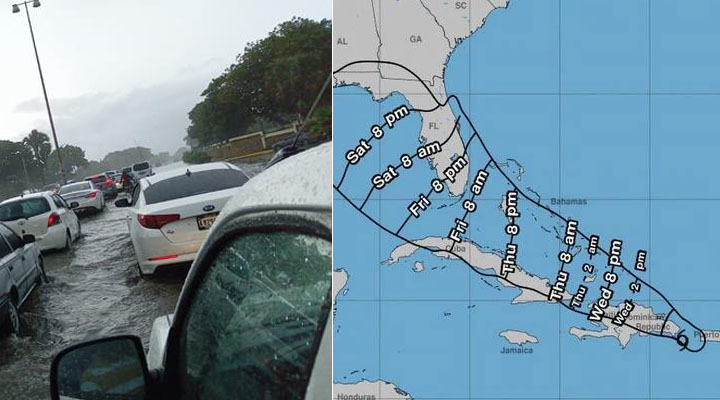 Cierran el Malecón de Santo Domingo por la tormenta Fred