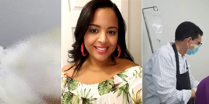Así se encuentra Yanely Arias; rociada con ácido del diablo