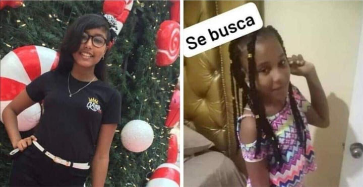 Reportan desparecidas dos niñas 11 y 12 años desde el sábado