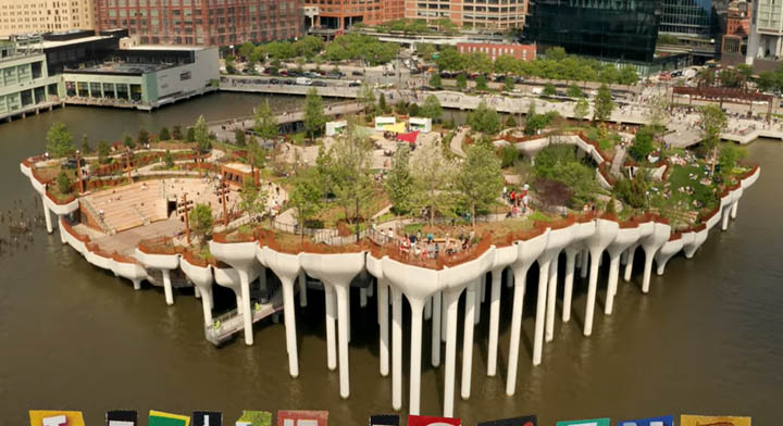 Nueva York, el parque Little Island