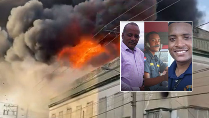 Esposa de bombero muerto en La Vega 'Mi amor yo sé que esto es una broma'