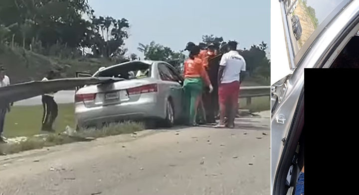 Mujer pierde la vida en accidente registrado próximo al Aeropuerto de La Romana