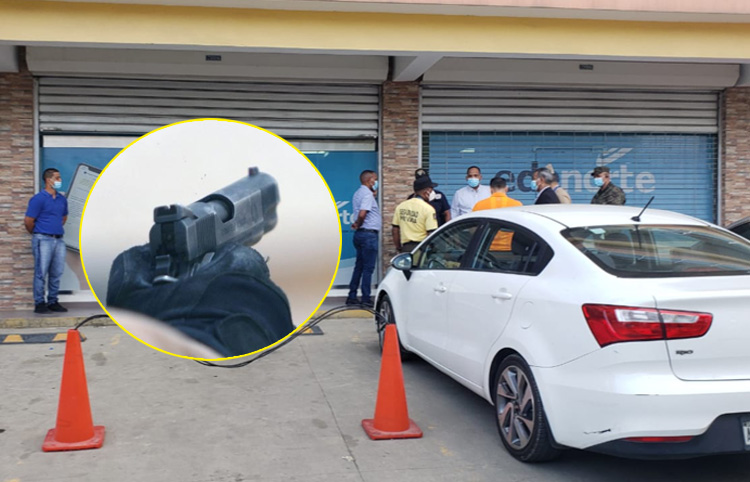 Delincuentes amarran seguridad de Edenorte y cargan con 138 mil pesos en Santiago