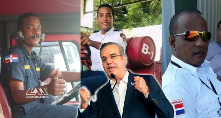 Presidente Luis Abinader otorga pensión a familia de bomberos fallecidos