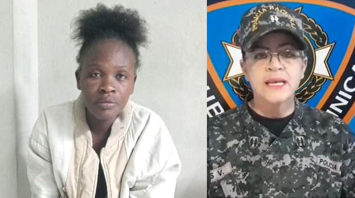 Apresan mujer que lanzó a sus hijas al río El Tablón en Río San Juan