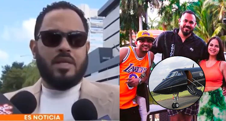 Raphy Pina expresa 'Hoy volaba con mi familia en el avión que se accidentó'