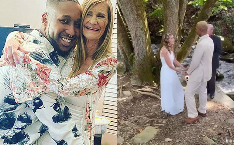 Él tiene 24 años y ella 61, se casaron y ahora quieren tener un bebé