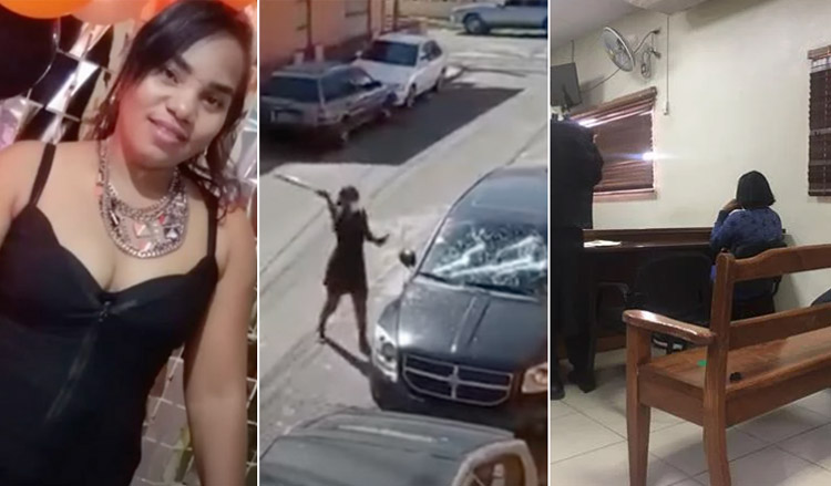 Imponen garantía económica a mujer que destrozó vehículo de expareja ‘magistrado yo me siento arrepentida’