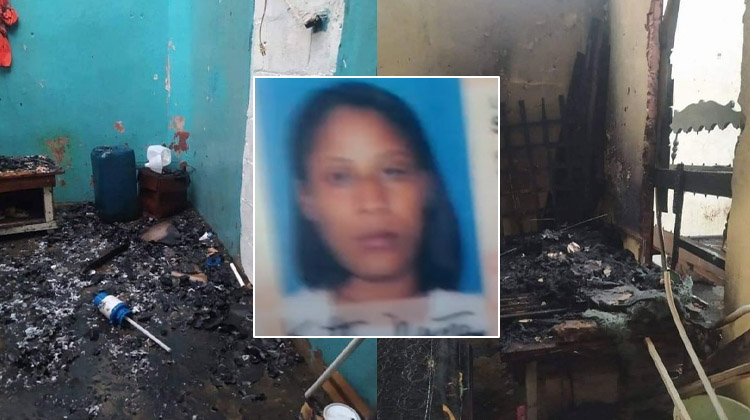Mujer incendio casa celosa por infidelidad de su marido en Salcedo