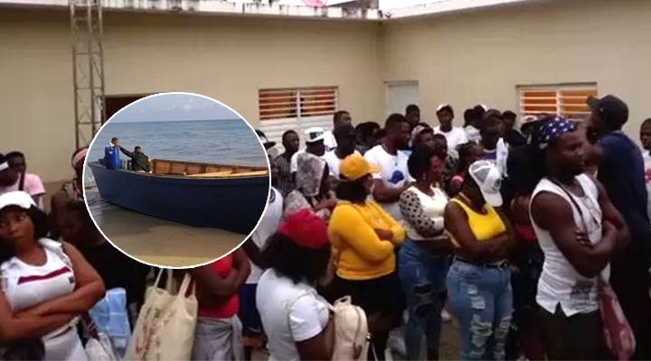 Detienen minibús con 50 personas viajarían ilegalmente a Puerto Rico