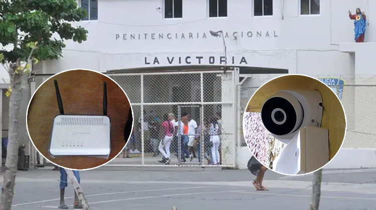 Recluso de La Victoria controlaba 96 routers y 89 cámaras de vigilancia instaladas en la cárcel