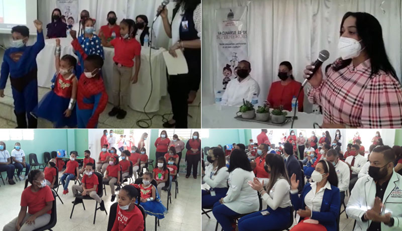 Gobierno inicia jornada de vacunación en niños de 5 a 11 años