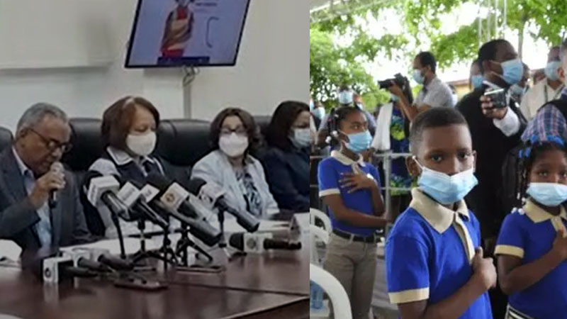 Ministerio de Educación anuncia campaña de vacunación voluntaria para niños