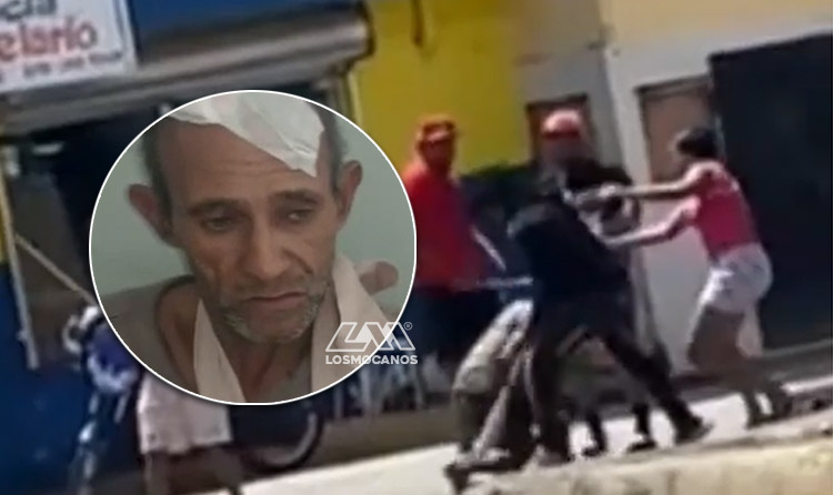 Multitud le entra a palos a un hombre tras supuestamente violar a niña
