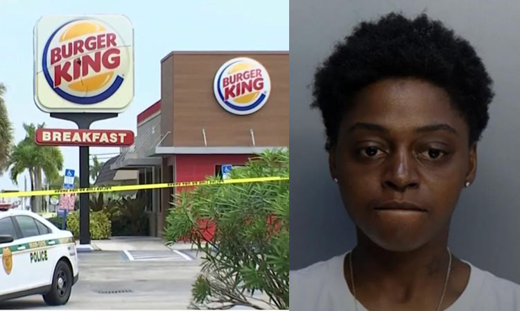 Empleada de Burger King disparó a un cliente en una discusión