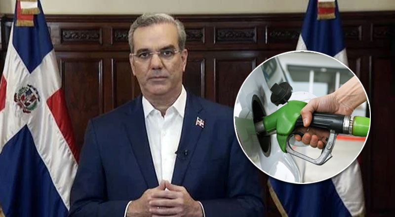 Presidente Luis Abinader congelara los combustibles por cuatro meses