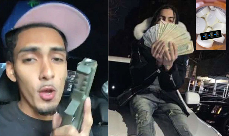 Diez pandilleros criollos acusados por la DEA tras fronteo en las redes