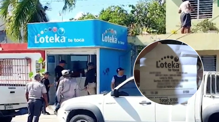 Allanan banca de Loteka que se niega a pagar ticket ganador de RD$100 millones y yipetas