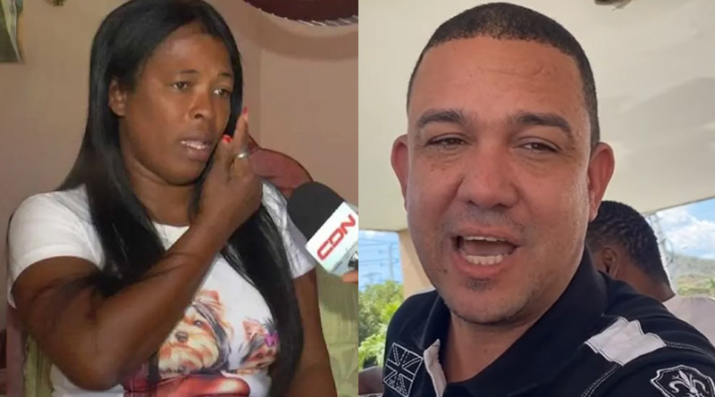 Santa Arias tras la libertad de Alexis Villalona 'Yo no quiero hablar de eso ya'