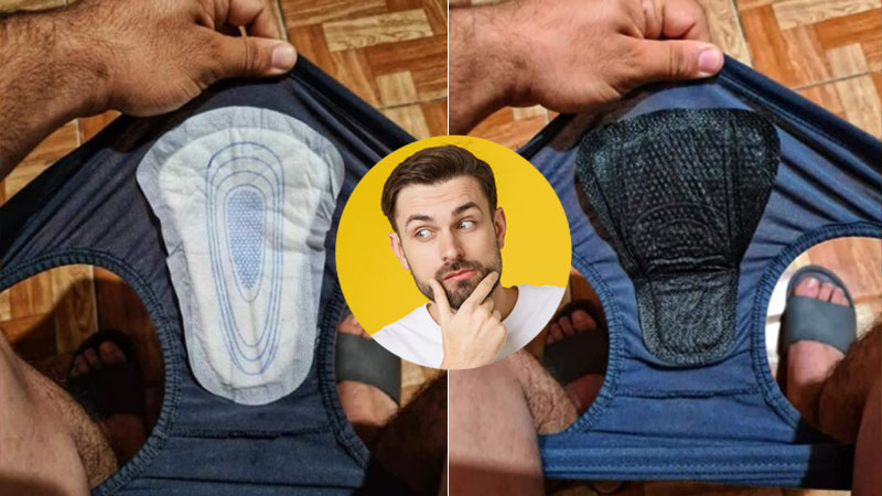 ¿Toallas sanitarias para hombres? cómo son y para qué se usan