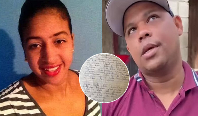Declaraciones del esposo de la joven que estaba desparecida y dejó una carta