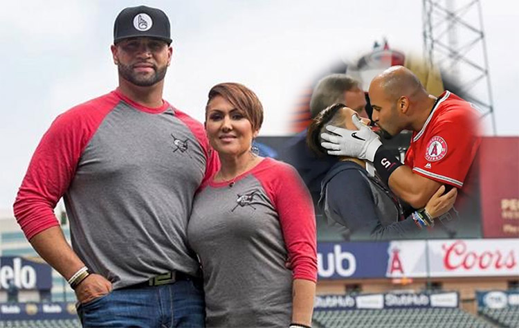 Albert Pujols y Deidre