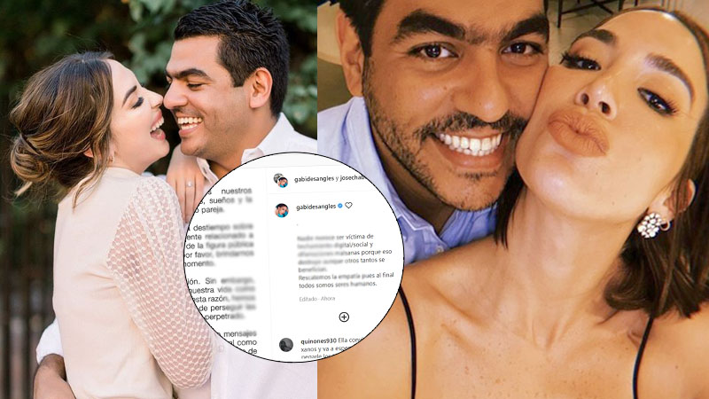 Gabi Desangles y José Chabebe rompen el silencio